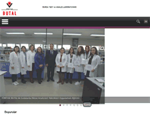 Tablet Screenshot of butal.tubitak.gov.tr